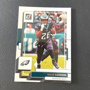 Miles Sanders: Philadelphia Eagles, Running Back 2022 Donruss Football #172